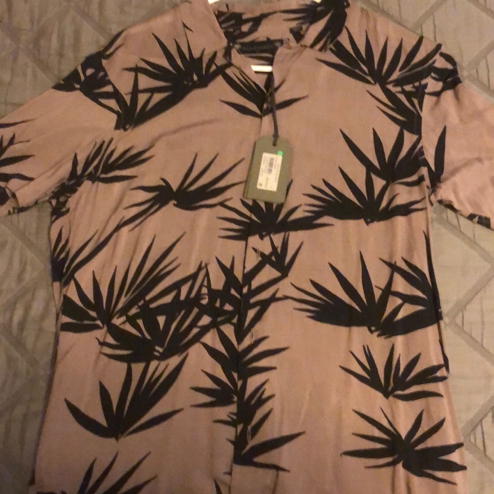 Medium All Saints Button Down Shirt (Men’s) - New with tag.